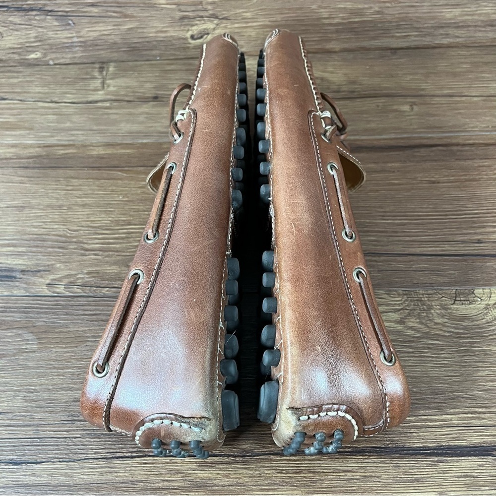 Cole Haan Gunnison Brown Leather Slip-On Driving Mocs Loafers Men’s‎ Size 11.5 - Picture 6 of 8